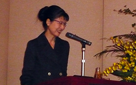 マクロビオティック指導者、藤形惠子先生による食の講演